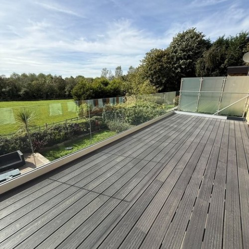 8.6 Metre Walk-Out Balcony and External Steel Staircase, Dronfield 8.6 Metre Walk-Out Balcony and External Steel Staircase, Dronfield